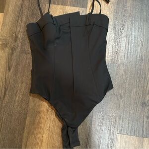 Zara Elegant Black Bodysuit